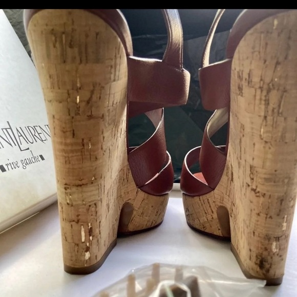 YSL wedge sandals - Picture 4 of 8